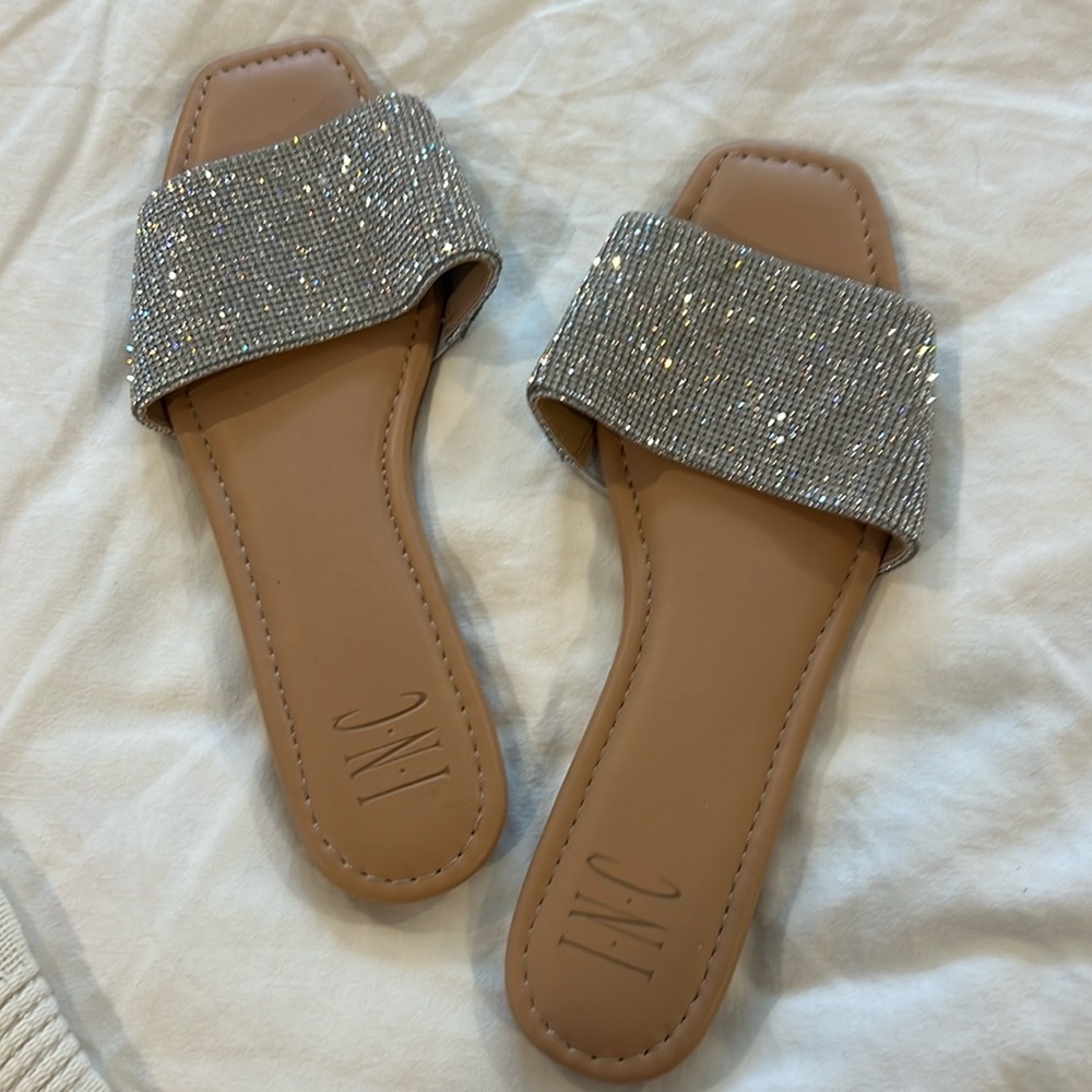 INC dressy flats